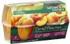 Safeway Kitchens peaches diced, in water Calories
