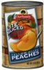 Our Family peaches yellow cling, lite sliced Calories