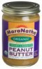 Maranatha peanut butter organic, creamy Calories