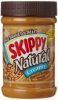 Skippy peanut butter spread natural creamy Calories