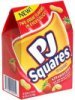 PJ Squares peanut butter & strawberry jelly Calories