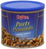 Hy-Vee peanuts party, lightly salted Calories