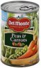 Del Monte peas & carrots Calories