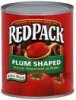 Red Pack peeled tomatoes in puree plum shaped, italian style Calories