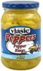 Vlasic pepper rings mild Calories