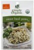 Simply Organic pesto mix sweet basil Calories