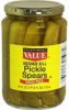 Exceptional Value pickle spears kosher dill Calories
