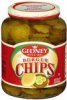 Gedney pickles burger chips Calories