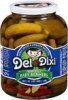 Del-Dixi pickles fresh pack baby koshers Calories