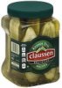 Claussen pickles kosher dill, halves Calories