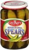 Gedney pickles kosher dill spears Calories