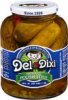 Del-Dixi pickles polish style Calories