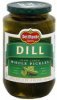 Del Monte pickles whole, dill, slow cured Calories