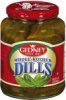 Gedney pickles whole kosher dills Calories