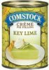 Comstock pie filling creme key lime Calories