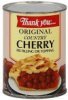 Thank You pie filling or topping original country, cherry Calories