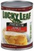 Lucky Leaf pie filling or topping premium, apple Calories