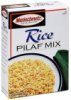 Manischewitz pilaf mix rice Calories