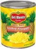 Del Monte pineapple crushed in 100% pineapple juice Calories