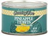 Midwest Country Fare pineapple tidbits Calories