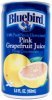 BlueBird pink grapefruit juice Calories