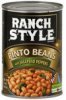 Ranch Style pinto beans with jalapeno peppers Calories