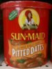 Sun-maid pitted dates Calories