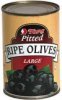 Hy Tops pitted ripe olives, large Calories