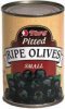 Tops pitted ripe olives, small Calories