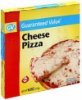 Guaranteed Value pizza cheese Calories