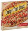 Hy-Vee pizza crispy thin crust, margherita Calories