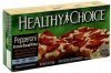 Healthy Choice pizza french bread, pepperoni Calories