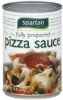 Spartan pizza sauce fully prepared Calories