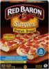 Red Baron pizza singles french bread pepperoni Calories