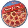Hy-Vee pizza thin crust, pepperoni Calories