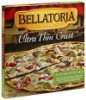Bellatoria pizza ultra thin crust, roasted vegetable Calories