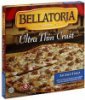 Bellatoria pizza ultra thin crust, sausage italia Calories