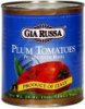 Gia Russa plum tomatoes peeled with basil Calories