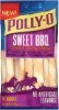 Kraft Natural Cheese Snacks polly-o twisted string cheese sweet bbq Calories