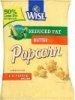 Wise popcorn butter reduced fat Calories