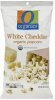 O Organics popcorn organic, white cheddar Calories