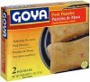 Goya pork pasteles smoke flavoring added Calories