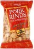 Meijer pork rinds hot & spicy flavored Calories
