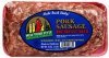 New York Style Sausage Company pork sausage breakfast-bulk Calories
