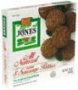 Jones Dairy Farm pork sausage patties Calories