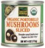Native Forest portobello mushrooms organic sliced Calories