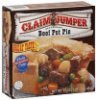 Claim Jumper pot pie beef Calories