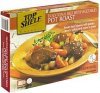 Top Shelf pot roast traditional beef with vegetables Calories