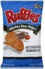 Ruffles potato chips authentic barbecue flavored Calories