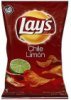 Lays potato chips chile limon flavored Calories